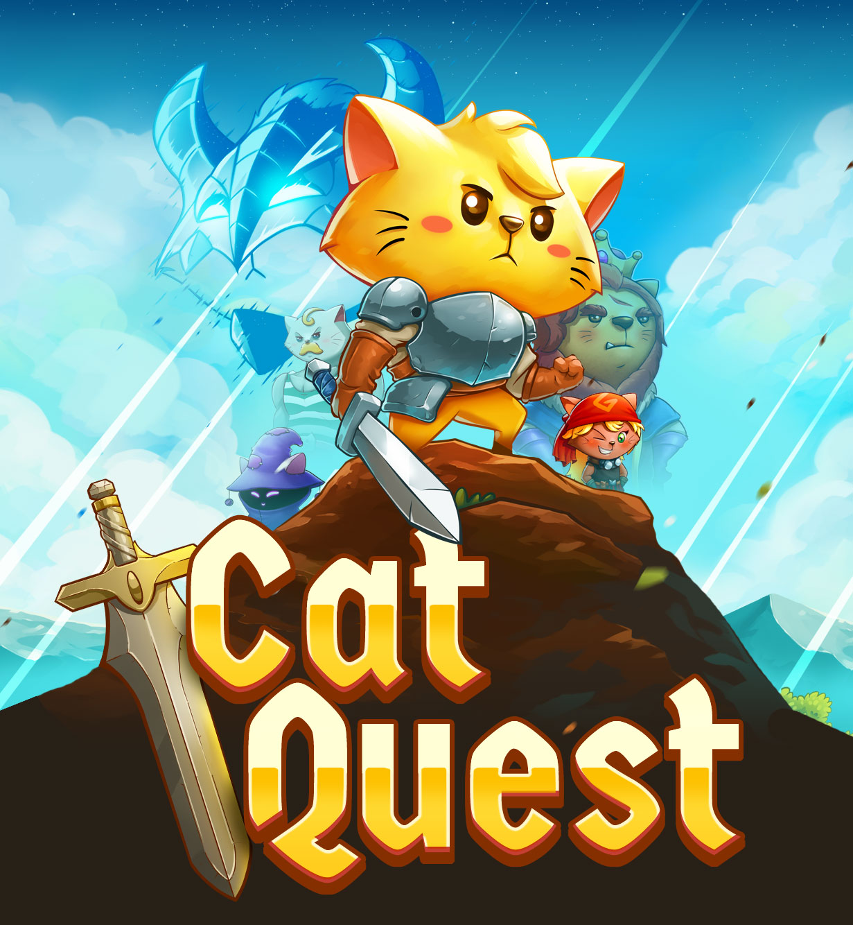 The cat quest. Игра Cat Quest. Кэт квест 2. Cat Quest Дракот. Кошачий квест.